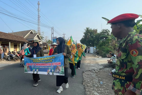 Jambore Daerah Hizbul Wathan II SD/MI se-Gunungkidul Meriah, 1.500 Peserta Ikuti Pawai Ta’aruf