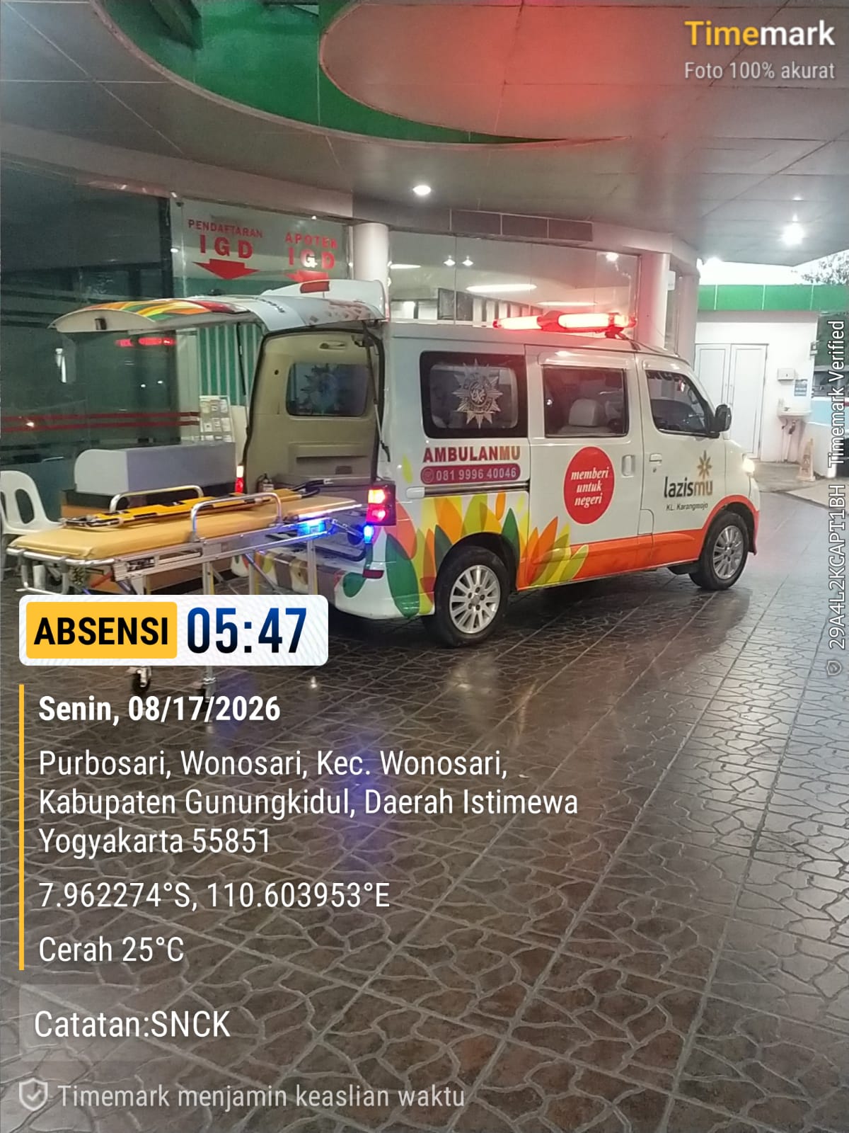 Foto Giat Ambulan
