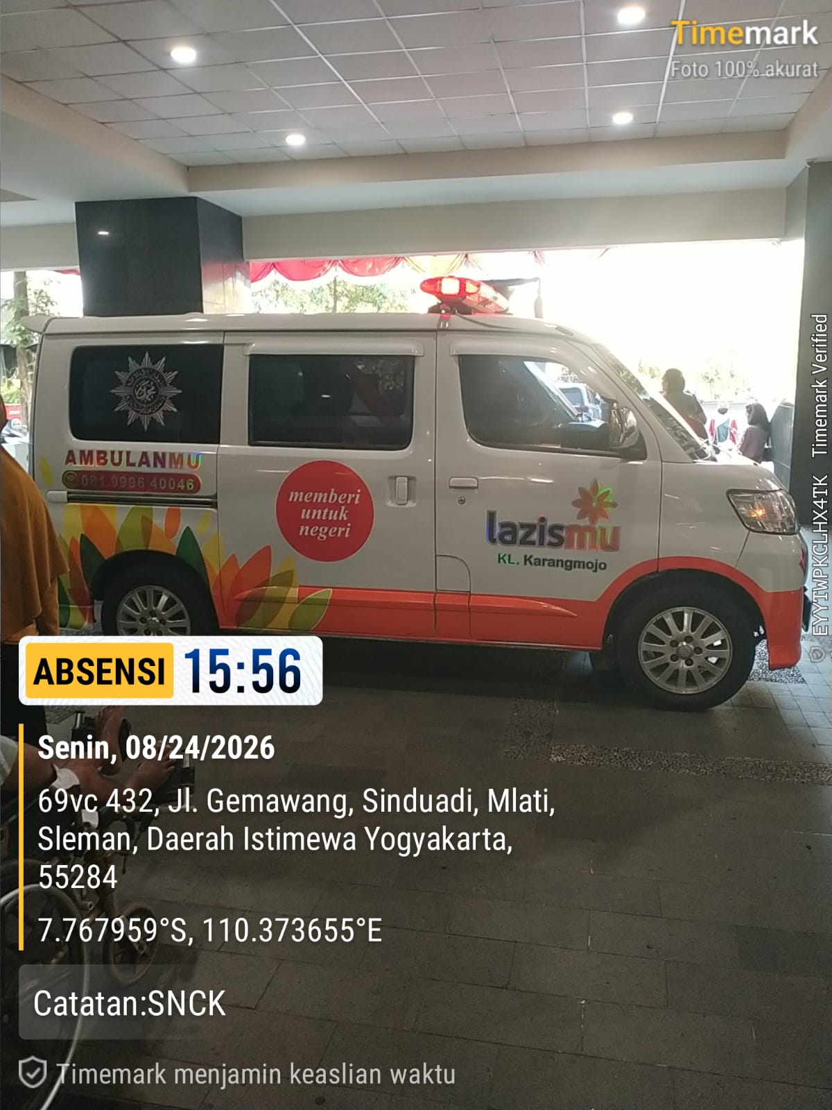 Foto Giat Ambulan
