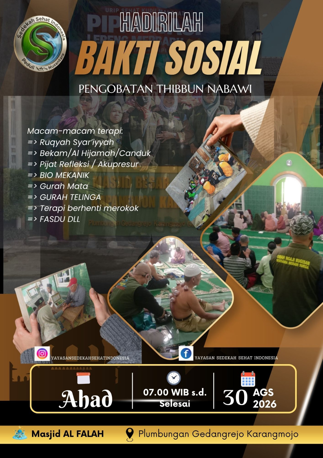 Baksos Pengobatan Thibun Nabawi