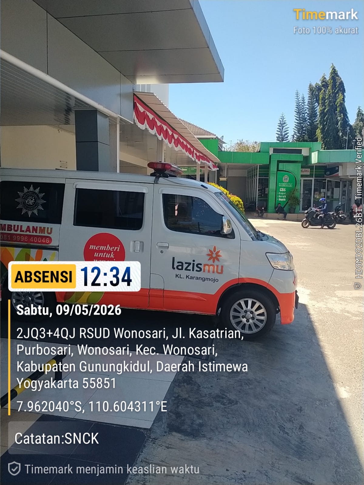 Foto Giat Ambulan